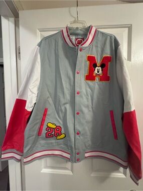 Disney Store Best of Mickey Varsity Jacket Unisex XL